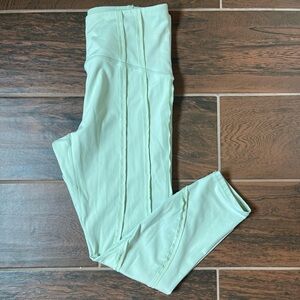 Fabletics Pastel Green Capri Leggings